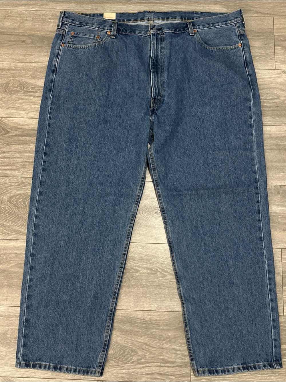 Levi’s 550 Denim Jeans Big Mens Size 48x30 Relaxed Tapered Leg Cotton New